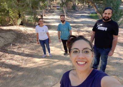 Sampling event at Athalassa Lake, National Forest Park of Athalassa, Nicosia, Cyprus
